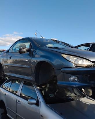 PER uso RICAMBI PEUGEOT 206 CABRIO