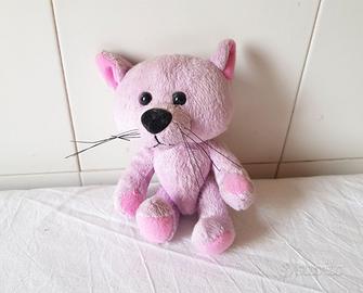 Peluche giocattolo gioco Gatto Gattino viola