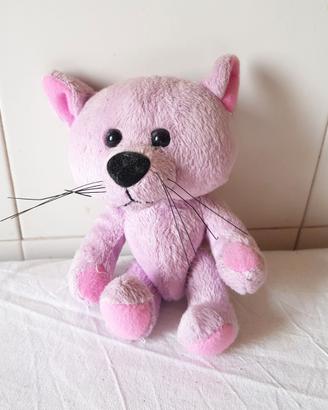 Peluche giocattolo gioco Gatto Gattino viola