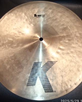 piatti Zildjian Hi-hat K/Z Dyno Beat 14 " Vintage 