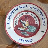 Piatto del buon ricordo BUCA DI S.FRANCESCO