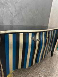 Mobile in foglia d argento