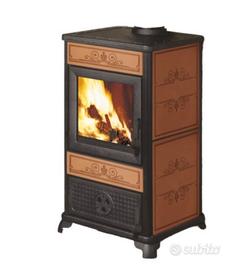 Stufa a legna Fancy Cuoio EK63