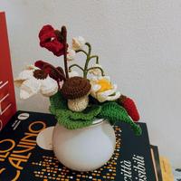 Fiori uncinetto amigurumi