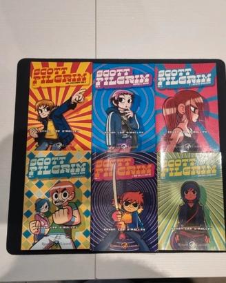 lotto fumetti scott pilgrim e devilman