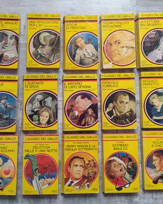 Lotto 2 - 15 vol - I classici del giallo