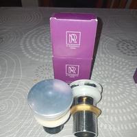 piletta per lavabo con troppo pieno 