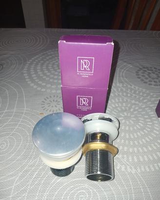 piletta per lavabo con troppo pieno 