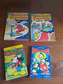 4 fumetti Disney Vintage