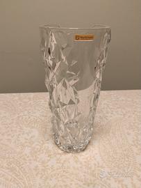 Vaso in cristallo serie Sculture H cm 33