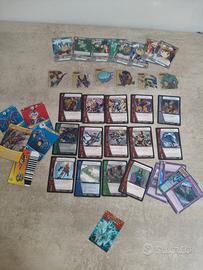 Lotto carte collezionabili Yu-Gi-Oh Beyblade 