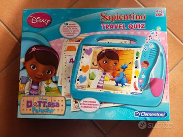 Disney Travel quiz Dottoressa Peluche Clementoni