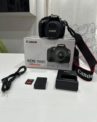 Fotocamera Canon Eos 1100D reflex+ obiettivo