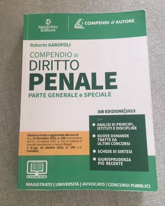 Esame Avvocato 2023. Diritto Penale