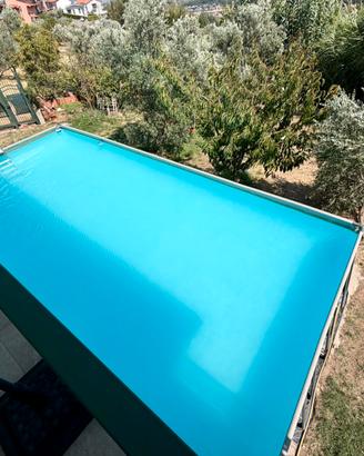 Piscina Fuoriterra Intex Rettangolare 975 x 488cm