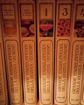 Collezione libri da cucina