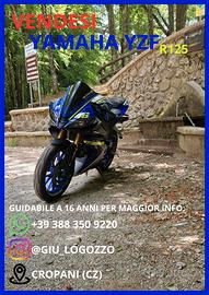 Yamaha YZF R125 2018 BLU ABS Sportiva 125cc 