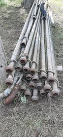 Tubi per sistema di irrigazione, zincati (D 60mm)
