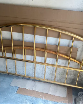 TESTATA LETTO IN FERRO E BRONZO - LANCIANO
