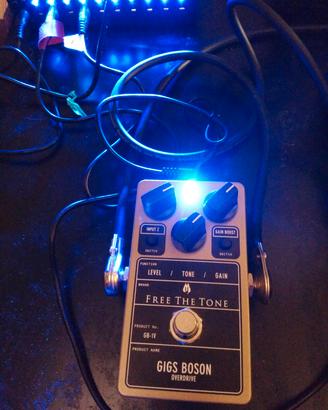 Overdrive per chitarra elettrica. 