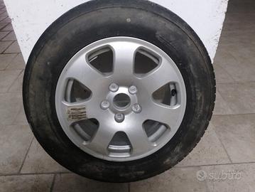 Cerchi con gomme per audi A4 originali