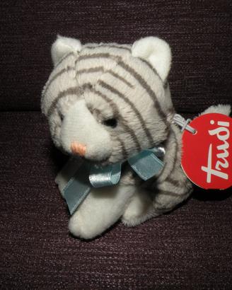 Mini peluche tigre tigrotto grigio Trudi nuovo con