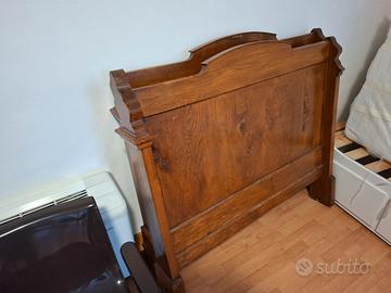Letto 1 piazza e mezza antico