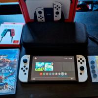 Nintendo Switch Oled+accessori+gioco