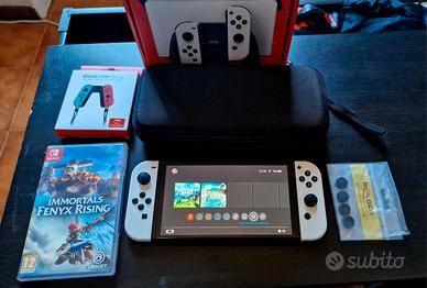 Nintendo Switch Oled+accessori+gioco