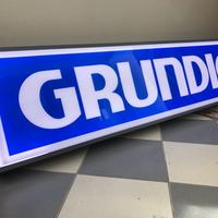 Insegna luminosa Grundig anni 80 originale