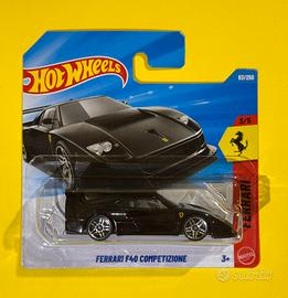 Hot Wheels Ferrari F40 Competizione - Nero 2026