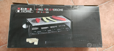 Grill elettrico per 8 persone