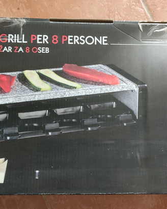 Grill elettrico per 8 persone