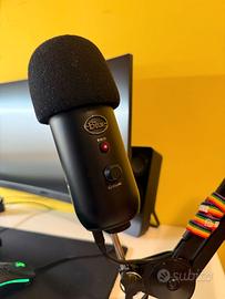 Microfono Blue Yeti USB nero