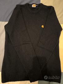 Carhartt maglione lana nero