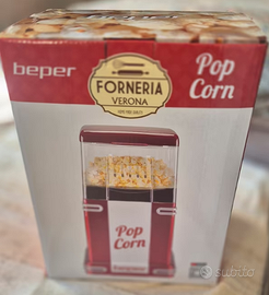macchina per fare popcorn BEPER nuova mai usata