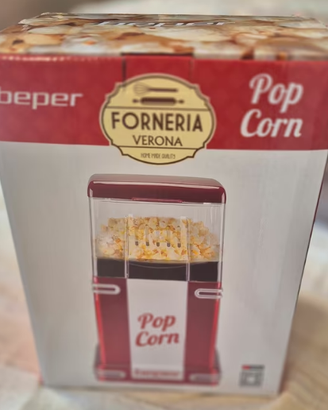 macchina per fare popcorn BEPER nuova mai usata