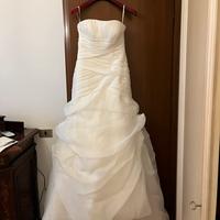 Abito da sposa color avorio