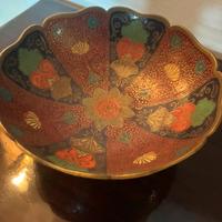 Vaso in ottone smaltato