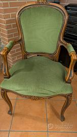 Poltrona in stile Chippendale