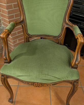 Poltrona in stile Chippendale