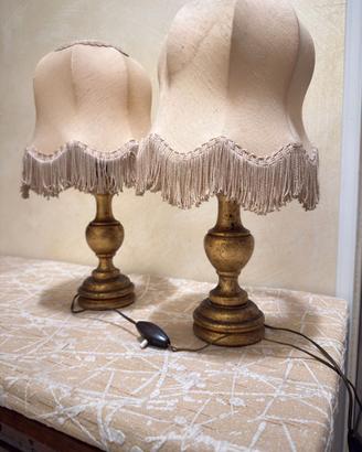 Coppia di Lampade vintage