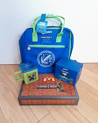 Set collezione Minecraft - zaino, mug, box