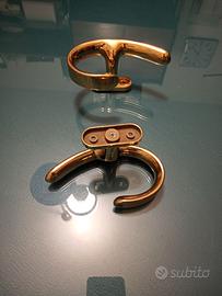 Attaccapanni in ottone