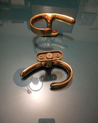 Attaccapanni in ottone