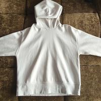ZARA - Felpa Bianca con Cappuccio