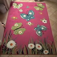 Tappeto con farfalle