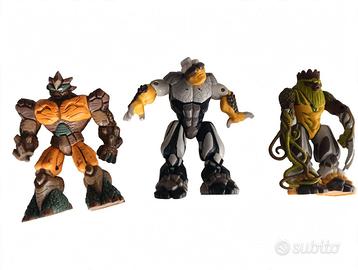 Lotto 3 Action Figures Mostri Gormiti / Ben 10 