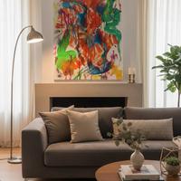 Acrilico su tela 70x100 astratto 