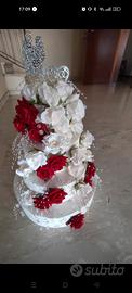 Torta scenografica finta